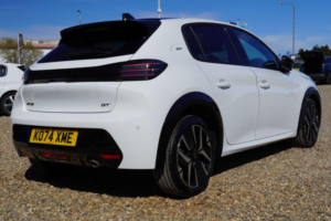 2025 Peugeot 208 1.2 Puretech Gt Euro 6 (s/s) 5dr in White — image 2