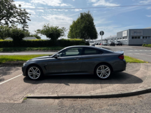 2019 BMW 4 Series 2.0 420d Xdrive M Sport Auto 4WD 2dr in Grey — image 2