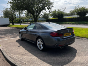 2019 BMW 4 Series 2.0 420d Xdrive M Sport Auto 4WD 2dr in Grey — image 3