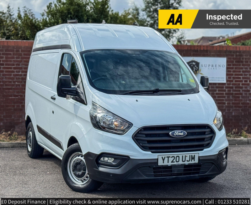 2020 Ford Transit Custom 2.0 300 Ecoblue Leader Panel Van 5dr Diesel Manual L1 H2 Euro 6 (s/s) (105 Ps) in White — image 1