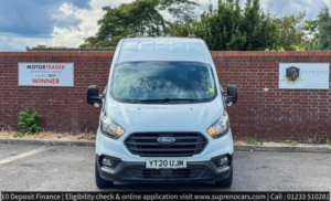 2020 Ford Transit Custom 2.0 300 Ecoblue Leader Panel Van 5dr Diesel Manual L1 H2 Euro 6 (s/s) (105 Ps) in White — image 4
