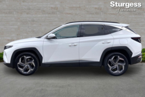 2022 Hyundai Tucson 1.6 H T-Gdi Premium Auto Euro 6 (s/s) 5dr in White — image 4