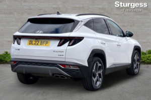2022 Hyundai Tucson 1.6 H T-Gdi Premium Auto Euro 6 (s/s) 5dr in White — image 6