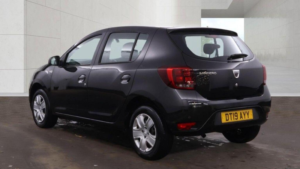2019 Dacia Sandero 0.9 Tce Comfort Euro 6 (s/s) 5dr in Black — image 3