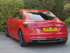 2011 Audi Tt 2.0 Tdi Black Edition in Red — image 6