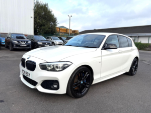 2019 BMW 1 Series 1.5 118i Gpf M Sport Shadow Edition Euro 6 (s/s) 5dr in White — image 3