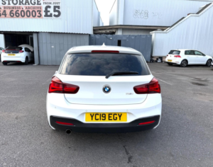 2019 BMW 1 Series 1.5 118i Gpf M Sport Shadow Edition Euro 6 (s/s) 5dr in White — image 6