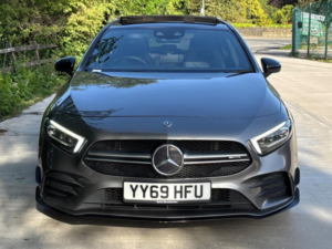 2019 Mercedes-Benz A Class 2.0 A35 Amg (premium Plus) Spds Dct 4matic Euro 6 (s/s) 5dr in Grey — image 6