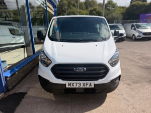 2023 Ford Transit Custom 2.0 280 Ecoblue Leader Crew Van Double Cab 5dr Diesel Manual L1 H1 Euro 6 130 Ps in White — image 2