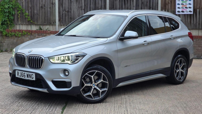 2016 BMW X1 2.0 18d Xline Auto Xdrive Euro 6 (s/s) 5dr in Silver — image 1
