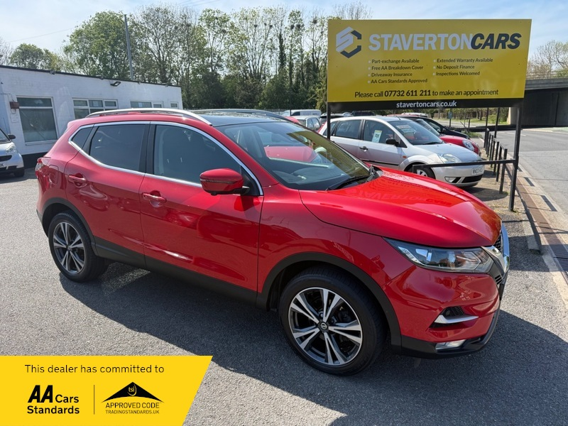 2021 Nissan Qashqai Dig-T N-Connecta in Red — image 1