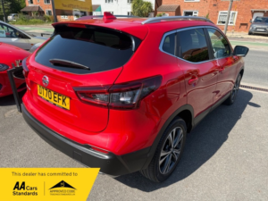 2021 Nissan Qashqai Dig-T N-Connecta in Red — image 3