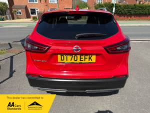 2021 Nissan Qashqai Dig-T N-Connecta in Red — image 4