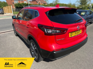 2021 Nissan Qashqai Dig-T N-Connecta in Red — image 5