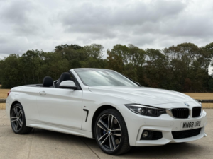 2018 BMW 4 Series 3.0 435d Xdrive M Sport Convertible in White — image 2