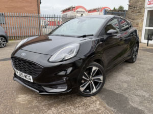 2020 Ford Puma 1.0 T Ecoboost Mhev St-Line X in Black — image 2