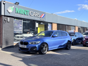2018 BMW 1 Series 2.0 120d M Sport 3-Door in Blue — image 3