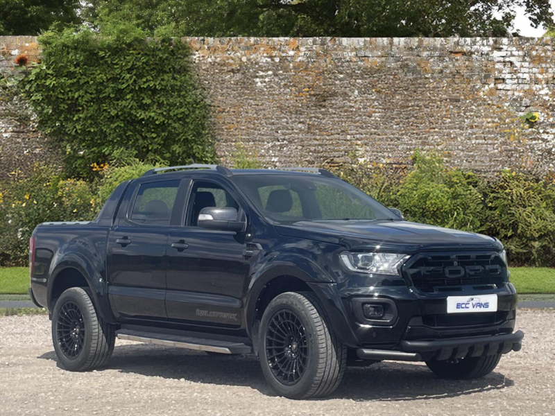 2020 Ford Ranger 2.0 Ecoblue Wildtrak Auto 4WD Euro 6 (s/s) 4dr in Black — image 1