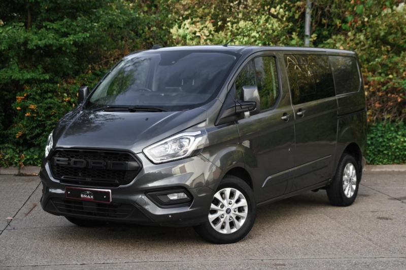 2020 Ford Transit Custom 2.0 320 Ecoblue Limited Crew Van L1 H1 Euro 6 (s/s) 5dr (6 Seat) in Grey — image 1