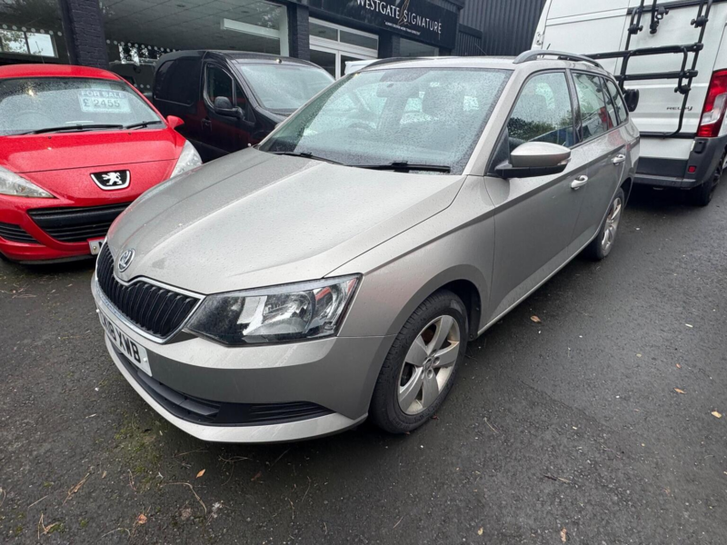 2018 Skoda Fabia 1.0 Tsi Se Euro 6 (s/s) 5dr in Beige — image 1