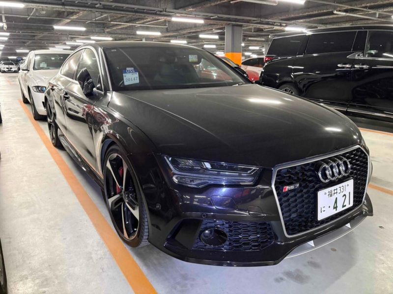 2016 Audi Rs7 4.0 Tfsi V8 Performance Carbon Black Sportback Tiptronic Quattro Euro 6 (s/s) 5dr in Black — image 1