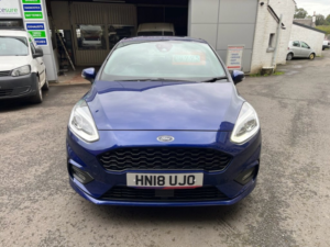 2018 Ford Fiesta 1.0 T Ecoboost St-Line in Blue — image 2