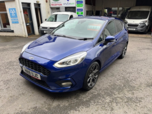 2018 Ford Fiesta 1.0 T Ecoboost St-Line in Blue — image 4