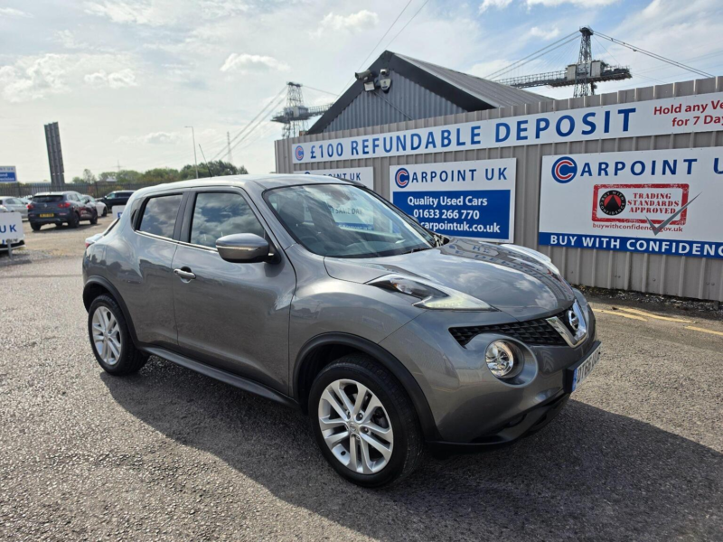 2017 Nissan Juke 1.2 Dig-T N-Connecta Euro 6 (s/s) 5dr in Grey — image 1