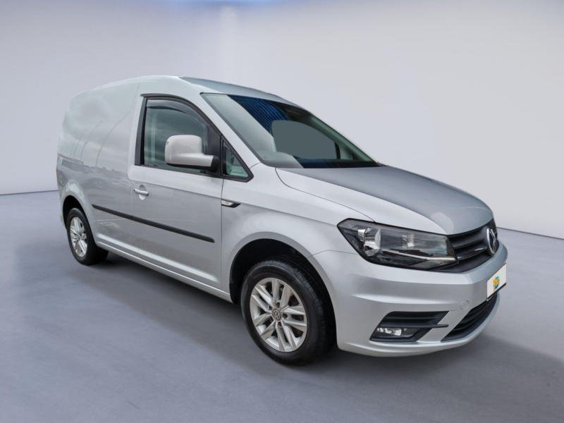 2017 Volkswagen Caddy 1.6 Tdi C20 Cr Highline Panel Van 5dr Diesel DSG Swb Euro 5 (102 Ps) in Silver — image 1