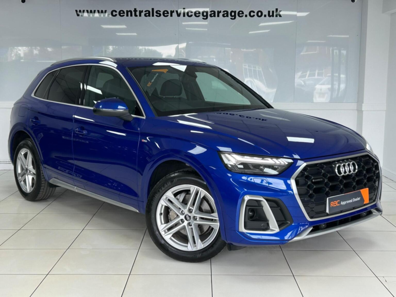 2023 Audi Q5 2.0 Tdi 40 S Line S Tronic Quattro Euro 6 (s/s) 5dr in Blue — image 1