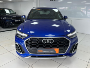 2023 Audi Q5 2.0 Tdi 40 S Line S Tronic Quattro Euro 6 (s/s) 5dr in Blue — image 3
