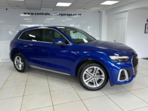 2023 Audi Q5 2.0 Tdi 40 S Line S Tronic Quattro Euro 6 (s/s) 5dr in Blue — image 4