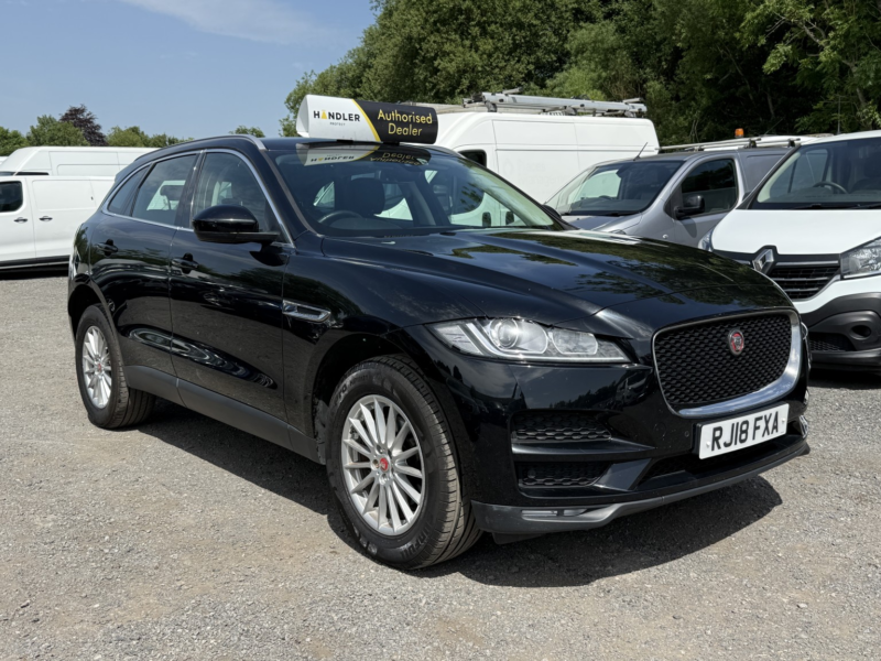 2018 Jaguar F-Pace 2.0 D180 Prestige in Black — image 1