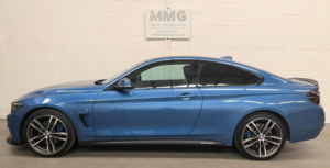 2017 BMW 4 Series 2.0 420d M Sport Auto Euro 6 (s/s) 2dr in Blue — image 3