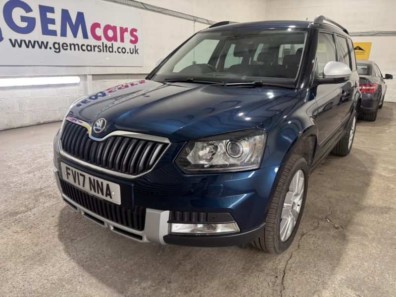2017 Skoda Yeti 2.0 Tdi Se L Drive in Blue — image 1