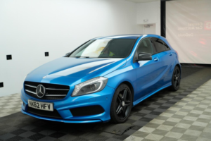 2013 Mercedes-Benz A Class 2.0 A250 Blueefficiency Amg Sport 7g-Dct Euro 6 (s/s) 5dr in Blue — image 3
