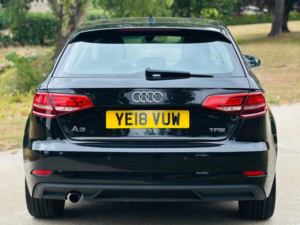 2018 Audi A3 1.0 Tfsi Se Technik Sportback Euro 6 (s/s) 5dr in Black — image 6