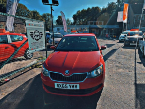 2015 Skoda Fabia 1.2 Tsi Se Euro 6 (s/s) 5dr in Red — image 2