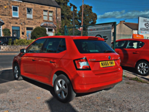 2015 Skoda Fabia 1.2 Tsi Se Euro 6 (s/s) 5dr in Red — image 4