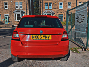 2015 Skoda Fabia 1.2 Tsi Se Euro 6 (s/s) 5dr in Red — image 5