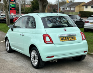 2019 Fiat 500 1.2 69hp Lounge Automatic in Green — image 5