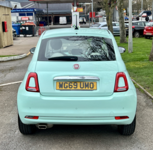 2019 Fiat 500 1.2 69hp Lounge Automatic in Green — image 6