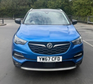 2018 Vauxhall Grandland X 1.6 Turbo D Blueinjection Sport Nav Auto Euro 6 (s/s) 5dr in Blue — image 2