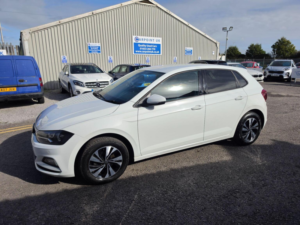 2021 Volkswagen Polo 1.0 Evo Match Euro 6 (s/s) 5dr in White — image 3
