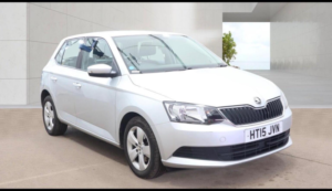 2015 Skoda Fabia 1.2 Tsi Se Euro 6 (s/s) 5dr in Silver — image 2