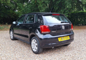 2010 Volkswagen Polo 1.4 Se Hatchback 5dr Petrol DSG in Black — image 3