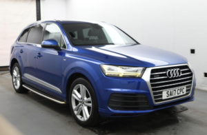 2017 Audi Q7 3.0 Tdi V6 S Line Tiptronic Quattro Euro 6 (s/s) 5dr in Blue — image 5