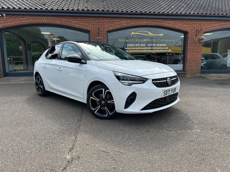 2022 Vauxhall Corsa 1.2 Turbo Elite Edition Auto Euro 6 (s/s) 5dr in White — image 1
