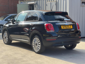 2016 Fiat 500x 1.6 Multijetii Lounge Euro 6 (s/s) 5dr in Black — image 3