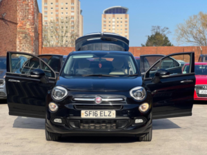 2016 Fiat 500x 1.6 Multijetii Lounge Euro 6 (s/s) 5dr in Black — image 5